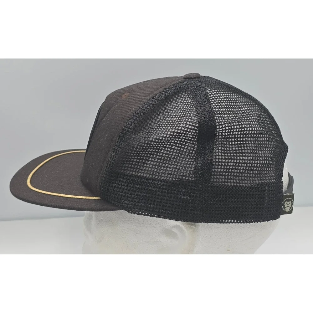 Howler Brothers Trucker Hat‎ Black Mesh Foam Snapback Osprey Prey Patch